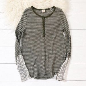 Tucker + Tate | Girls Stripe Thermal Top